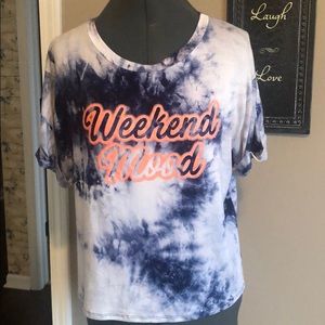 Revive Crop T Shirt Size Medium